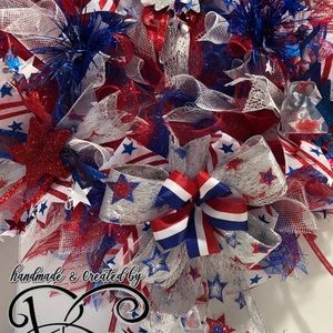 4th of July wreath